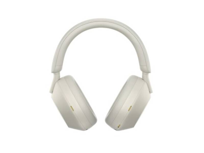 Sony WH1000XM5/S Wireless Noise-Cancelling Headphones in Silver -