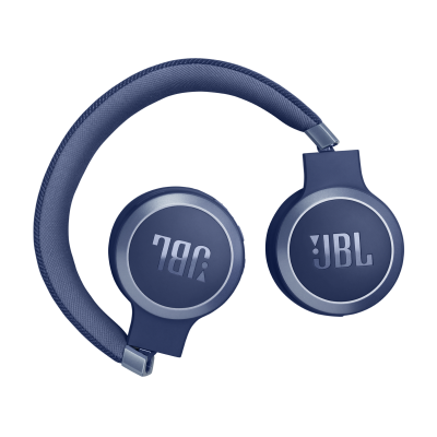 JBL Live 670NC Wireless True Adaptive Noise Cancelling On-Ear Headphones in Blue - JBLLIVE670NCBLUAM