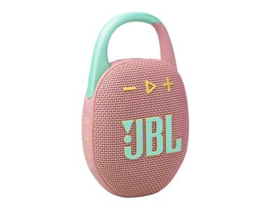 JBL Clip 5 Ultra Portable Bluetooth Speaker in Pink - JBLCLIP5PINKAM