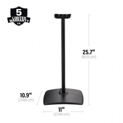 Sanus Height Adjustable Speaker Stand for Sonos Era 300 - WSSE3A2-B2