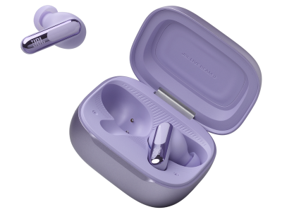 JBL Live Beam 3 True Wireless Noise-Cancelling Earbuds in Purple - JBLLIVEBEAM3PURAM